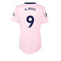 Dres Arsenal Gabriel Jesus #9 Rezervni za Žensko 2022-23 Kratak Rukav